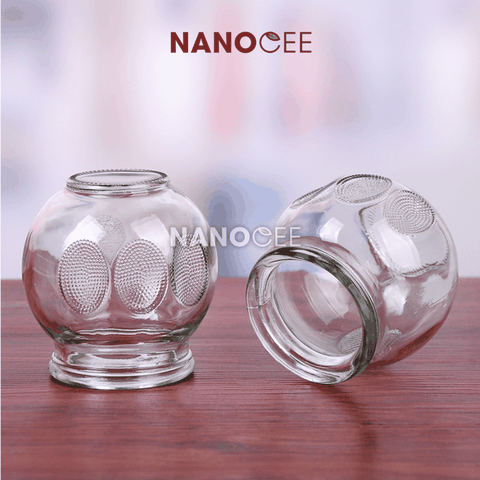 Bộ 16 Cốc Giác Hơi Thủy Tinh Dùng Lửa – Combo Nhiều Size Lớn Cho Spa