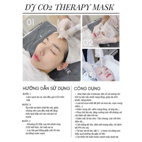 Mặt Nạ CO2 DJ Carbon Therapy – Mask CO2 Spa Chăm Sóc Da Chuyên Sâu