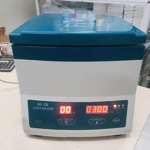 Máy Ly Tâm Điện Tử 12 Ống 80-2B – Tốc Độ 4000 Vòng/Phút