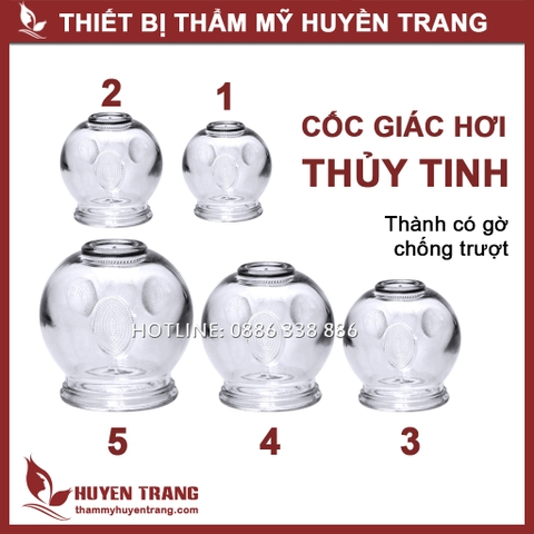 Cốc Giác Hơi Thủy Tinh