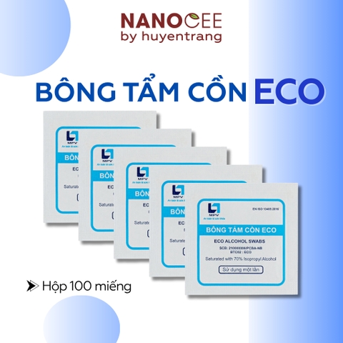 Bông Tẩm Cồn ECO-MPV (100 Miếng)