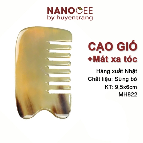 Cạo gió sừng+masssage tóc - đánh gió sừng - MH822