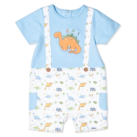 Bodysuit bé trai đùi Animo (9-12M,Xanh)