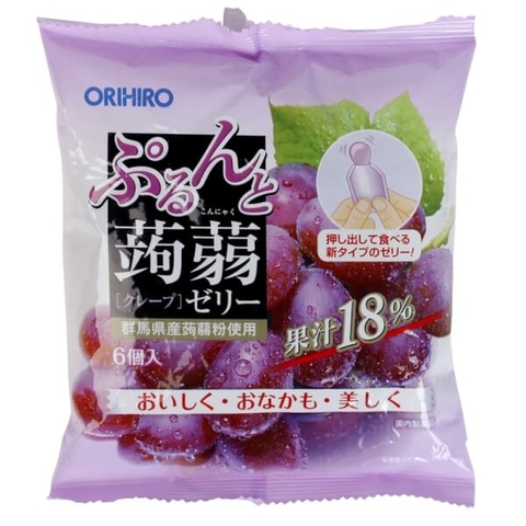 Thạch Orihiro vị nho 120g