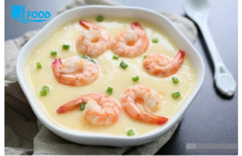 Làm món tôm hấp trứng, làm thêm 4 bước trước khi hấp, trứng chín mềm và không xốp, tươi ngon, thích hợp cho trẻ ăn