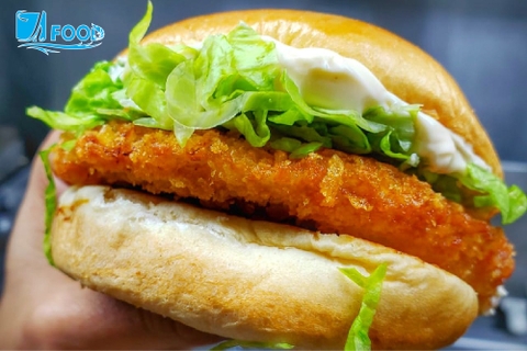 Cách làm bánh hamburger tôm thơm ngon hấp dẫn cho bữa sáng chắc bụng