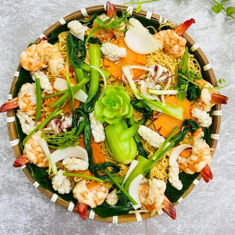 MÌ TÔM XÀO HẢI SẢN
