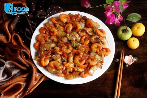 Tôm rang thịt làm theo cách sau ngọt mặn đậm đà rất ngon, thịt màu đẹp, tôm không khô