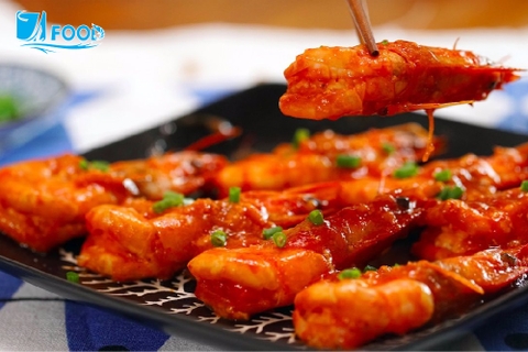 TÔM CHIÊN SỐT CÀ CHUA