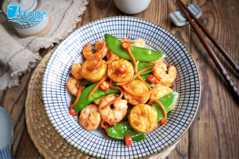 Tôm xào quá bình thường, thêm ngay thứ này giúp làm sạch ruột, giảm cân