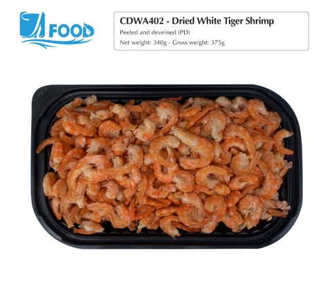 Tôm thẻ khô phơi tự nhiên nguyên vị, NW 340g