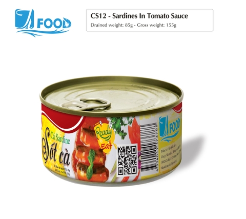 Cá Sardine sốt cà 155g