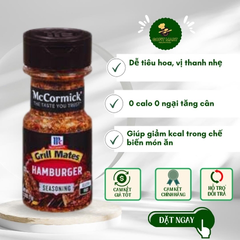 Gia vị ướp ăn kiêng Mc Cormick