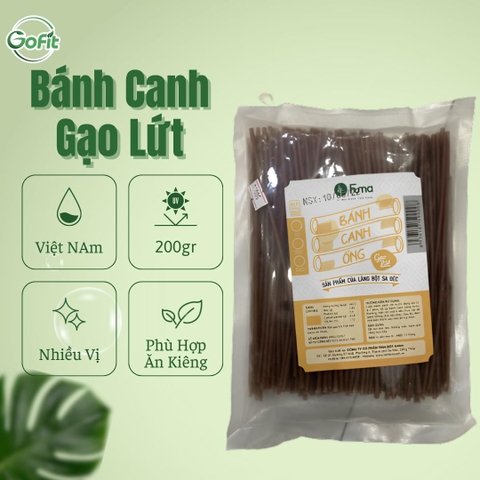 BÁNH CANH gạo lứt và rau củ ngũ sắc FUMA 500gr/gói