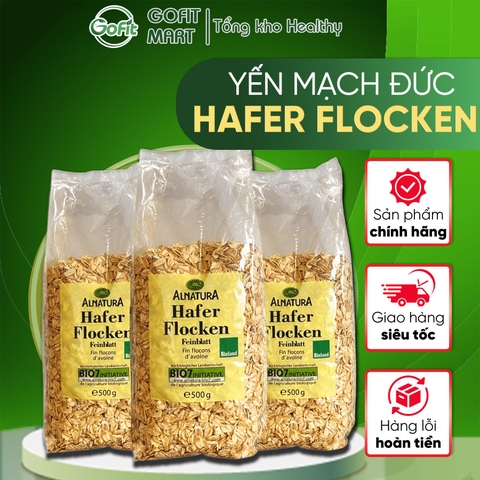 Yến mạch HAFER FLOCKEN chính hãng xuất xứ Đức 500g