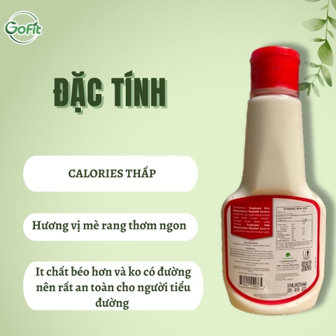 Sốt Mayonne Mè Rang Tropicana Slim Không Đường Ít Béo 200ml