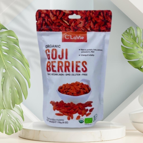 Kỉ Tử Hữu Cơ Green Nature - C'laVie Foods Nhập Khẩu Chính Ngạch cao cấp