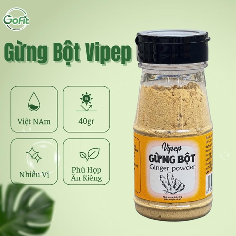 Bộ Sản Phẩm Gia Vị VIPEP - Gừng- Sả - Quế - Nghệ