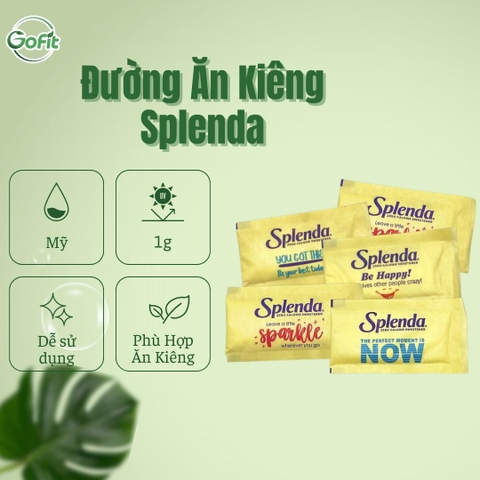 Splenda - Set 20 Gói Đường ăn kiêng 0 CALO, Set 20 gói 1g