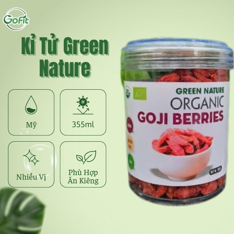 Táo Đỏ Kỷ Tử Hữu Cơ Green Nature Kỉ Tử Hữu cơ Green Nature