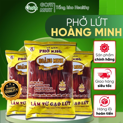 Bún gạo lứt, Phở gạo lứt Hoàng Minh Eat clean Healthy
