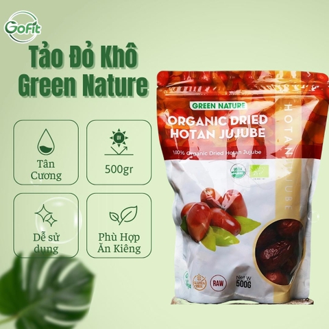 Táo Đỏ Kỷ Tử Hữu Cơ Green Nature Kỉ Tử Hữu cơ Green Nature
