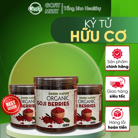 Kỉ Tử Hữu Cơ Green Nature - C'laVie Foods Nhập Khẩu Chính Ngạch cao cấp