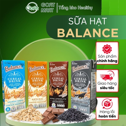 Sữa hạt ngũ cốc Thái Lan 4Care Balance - 180ml