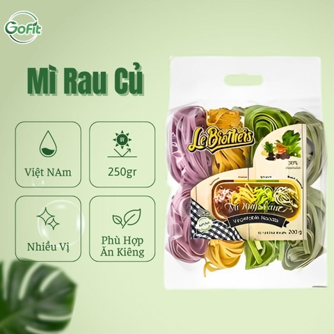 Mì rau củ Duy Anh Le brother Mỳ healthy Eat clean 200gr