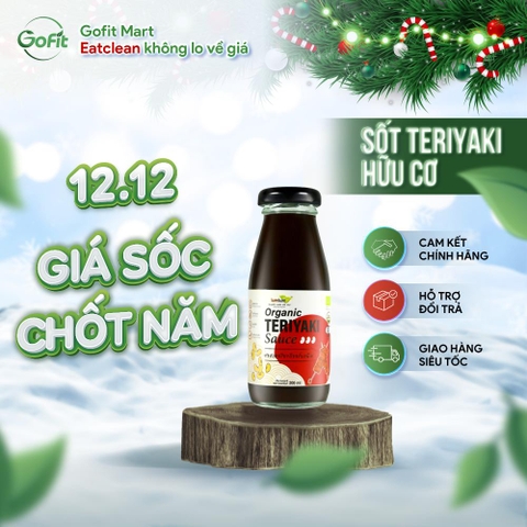 LumLum - Sốt Teriyaki LumLum hữu cơ lọ 200ML, , xuất xứ Thái Lan