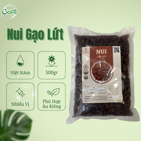 Nui Gạo Lứt, Nui Ngũ Sắc, Nui Chùm Ngây, Nui Khoai Lang Sen Food