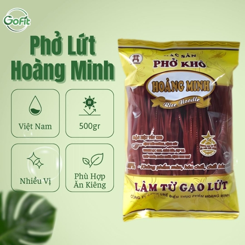 Bún gạo lứt, Phở gạo lứt Hoàng Minh Eat clean Healthy