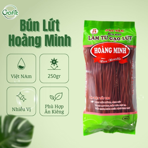 Bún gạo lứt, Phở gạo lứt Hoàng Minh Eat clean Healthy