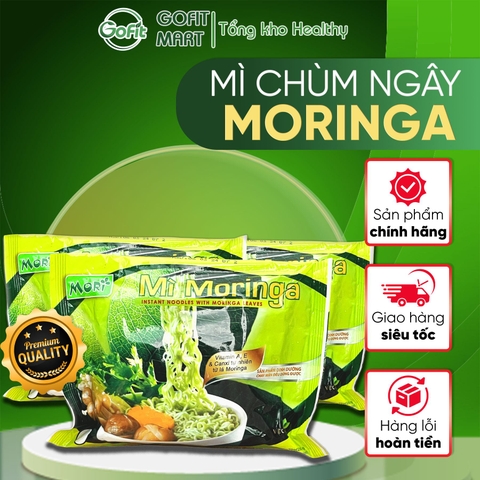 Mì tôm chùm ngây healthy eatclean ít calo ăn không nóng Moringa (có gói gia vị)