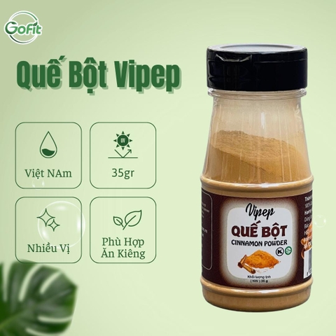 Bộ Sản Phẩm Gia Vị VIPEP - Gừng- Sả - Quế - Nghệ