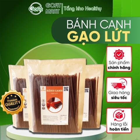 BÁNH CANH gạo lứt và rau củ ngũ sắc FUMA 500gr/gói