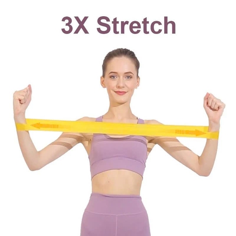 Combo 5 dây đàn hồi kháng lực miniband chuyên tập mông, 5 mức kháng lực