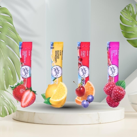 Crystal Light - Bột trái cây KHÔNG ĐƯỜNG, Ít Kcal, hộp 60 gói nhiều vị