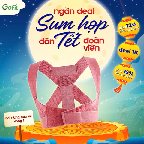 Đai Bảo Vệ Vòng 1, Đai Nâng Ngực Nữ,  Chống Gù Lưng Nam Nữ  Có Nẹp Chỉnh Cột Sống