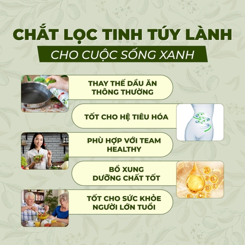 [BÁN CHẠY] - Dầu Ăn Dạng Xịt Olive Members Mark 7oz 700 lần xịt | Dầu Ăn Chiên Xào Trộn Salad Xuất Xứ Mỹ