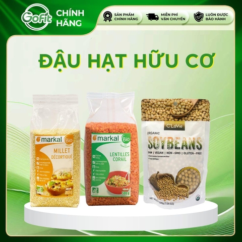 Đậu Hạt Hữu Cơ Markal / C'lavie – Lựa Chọn Lành Mạnh Cho Bé & Người Ăn Chay