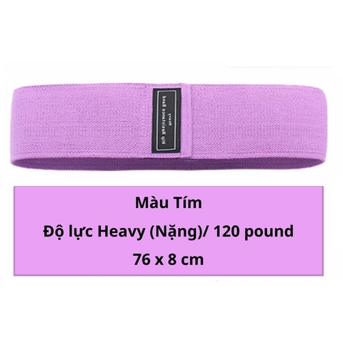 Dây kháng lực miniband vải dệt cao cấp - kháng lực tập mông, tập yoga , tặng kèm túi lưới