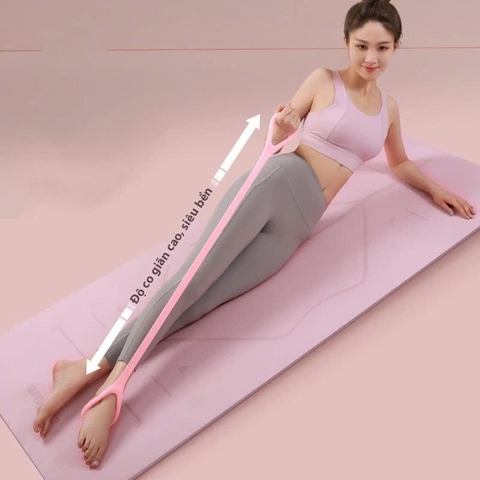 DÂY SỐ 8 SILICON CAO CẤP- Kéo Kháng Lực Đàn Hồi Tập Gym Yoga Mở Vai, Thể Lực, Tập Tay, Mông Đa Năng