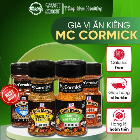 Gia vị ướp ăn kiêng Mc Cormick