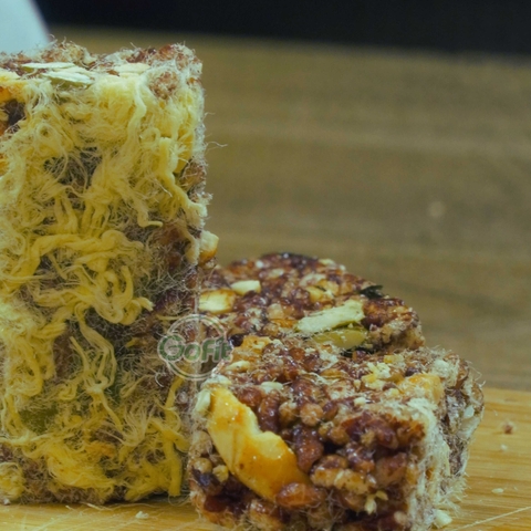 Gofit - Thanh gạo lứt chà bông ức gà túi 200g