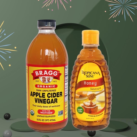 Giấm Táo - Tinh Bột  - Gia Vị Healthy tại Gofitmart
