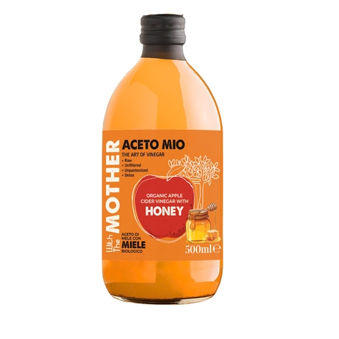 [Giấm cho Newbie] Giấm Lựu/ Giấm Táo Mật Ong/ Giấm Táo Hữu Cơ Có Giấm Cái 500ml Organic