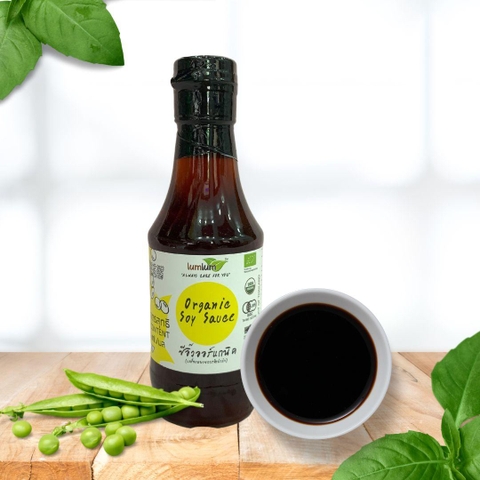 LumLum - Nước Tương Hữu Cơ, Chay Mặn LumLum chai 200ML, xuất xứ Thái Lan Nước Sốt Gia Vị