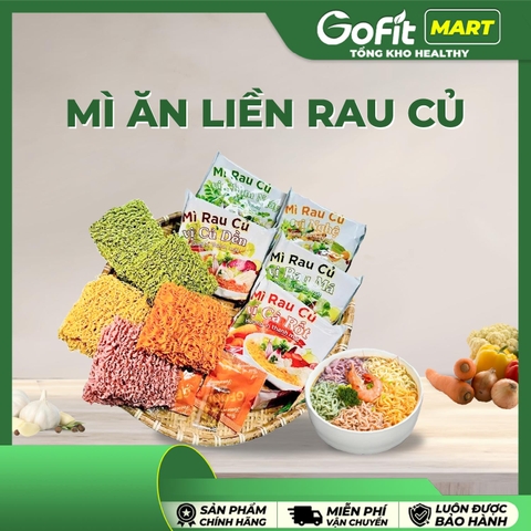 [Mì chay] MÌ RAU CỦ ĂN LIỀN HEALTHY - Chỉ 259calo/ gói, phù hợp để ăn chay