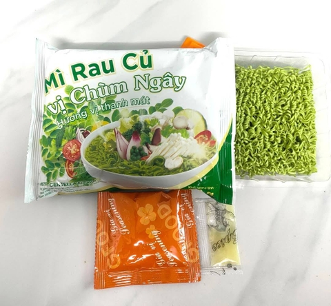 [Mì chay] MÌ RAU CỦ ĂN LIỀN HEALTHY - Chỉ 259calo/ gói, phù hợp để ăn chay
